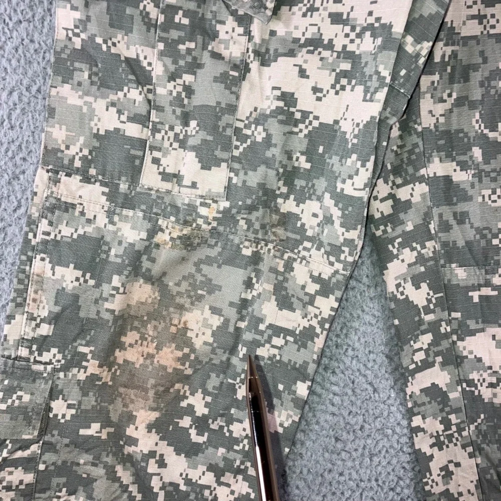 Military Cargo Pants‎ Men 30x31 Digital ACU Camo Ripstop Utility Trousers Grunge